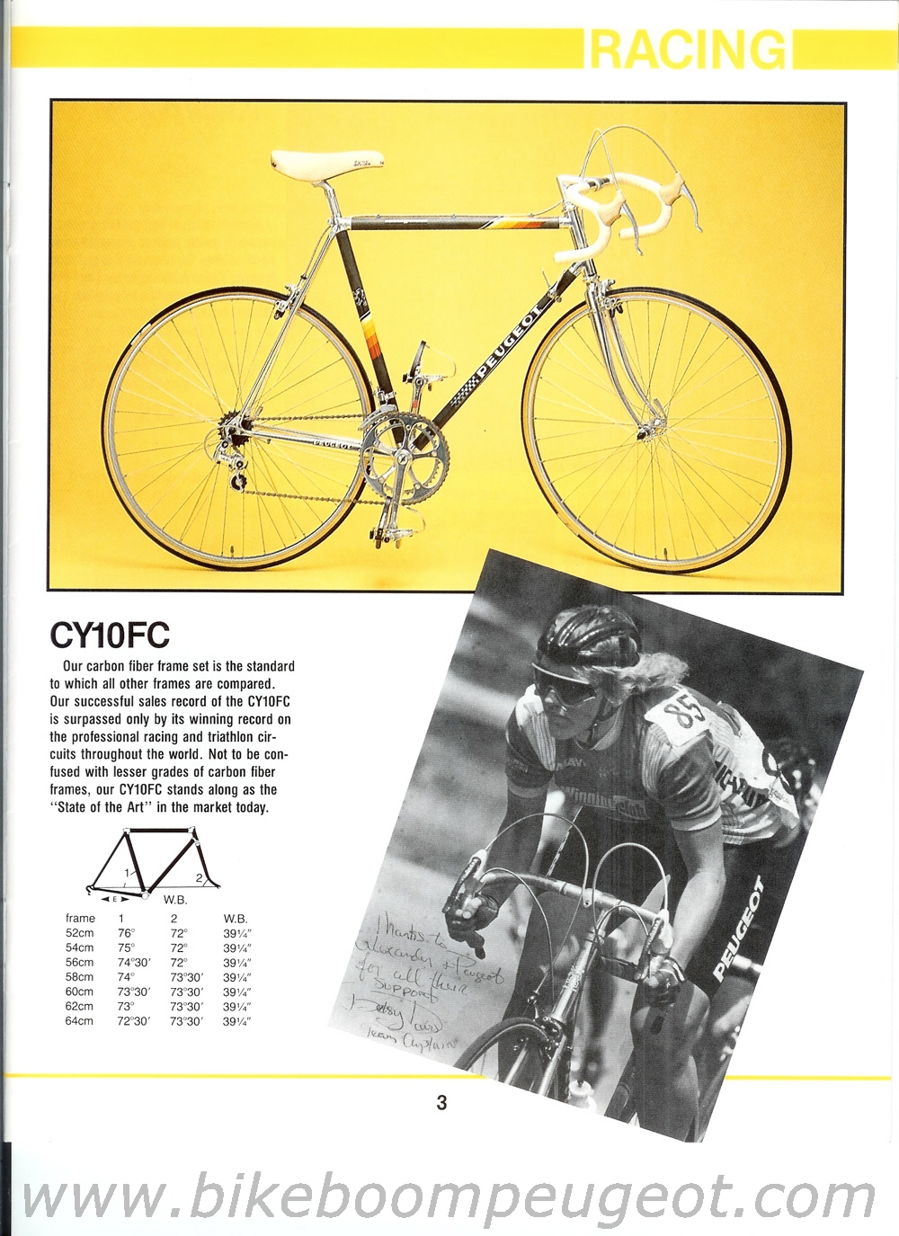 Peugeot 1986 USA Brochure